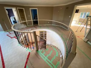 spiral staircase renovation