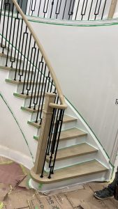 New staircase