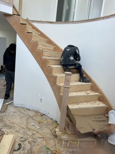 Staircase rebuilding