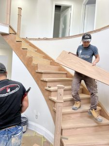 Building a new staircase